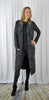 Knitted Jacquard Cardi Coat - £75