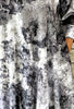Silver Autumn Printed Velvet - Gathered Hem Dress  £123.75