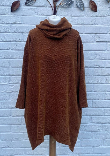 Knitwear Cowl Tunic - £65