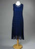 This dress is made from beautiful navy lace macramè with a separate viscose lining. Perfect for any spring summer occasion, from a wedding - mother of the bride, mother of the groom and wedding guest to everyday wear.  This dress will take you from day to night with effortless style and elegance.