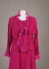 The shrug is made from a soft cerise crepe fabric with a beautiful lace edge. Perfect for any spring summer occasion, from a wedding - mother of the bride, mother of the groom and wedding guest to everyday wear. This shrug will take you from day to night with effortless style and elegance. Matching dresses available.