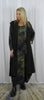 Jersey Devore Dress Black -  £112.50