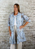 Floral Organza Coat Blue £185