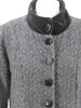 Chenille Coat with Velvet Trim £100