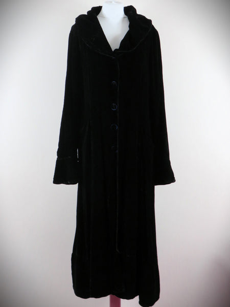 Silk Velvet Theatre Coat £180