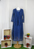 Sheer Stripe Dress Navy £150