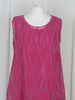 Sheer Stripe Dress Cerise £150