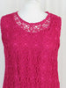 Lace Dress Cerise £170