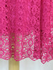 Lace Dress Cerise £170