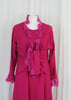 The shrug is made from a soft cerise crepe fabric with a beautiful lace edge. Perfect for any spring summer occasion, from a wedding - mother of the bride, mother of the groom and wedding guest to everyday wear. This shrug will take you from day to night with effortless style and elegance. Matching dresses available.
