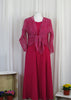 Sheer Stripe Shrug Cerise £40