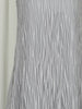 Sheer Stripe Dress Silver £150