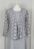 Sheer Spot Shrug Silver £40
