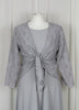 Sheer Shell Shrug Silver £40