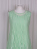 Sheer Stripe Dress Green £150