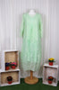 Sheer Stripe Shrug Green £40