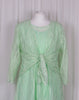 Sheer Stripe Shrug Green £40