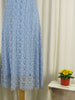Lace Dress Blue £170