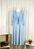 The shrug is made from a soft sheer blue fabric with a beautiful stripe design. Perfect for any spring summer occasion, from a wedding - mother of the bride, mother of the groom and wedding guest to everyday wear. This shrug will take you from day to night with effortless style and elegance. Matching dresses available.