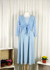 Crepe Dress Blue £80