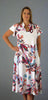 Flutter Sleeve Dress White £168