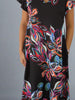 Flutter Sleeve Dress Black £168