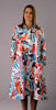 Multi Print Linen Coat Dress Orange £140