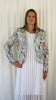 Flower Print Seersucker Hem Dress £143