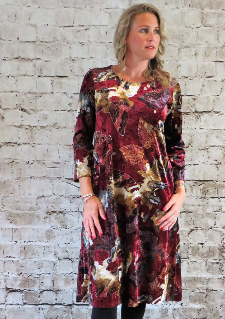 Butterfly shape dress sales