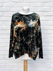 Green Butterfly Velvet - Wide Top £82.50