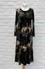 Green Butterfly Velvet - Dress  £108.75