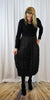 Black Jersey Top Quilt Dress - Brown, Green, Grey and Port £112.50