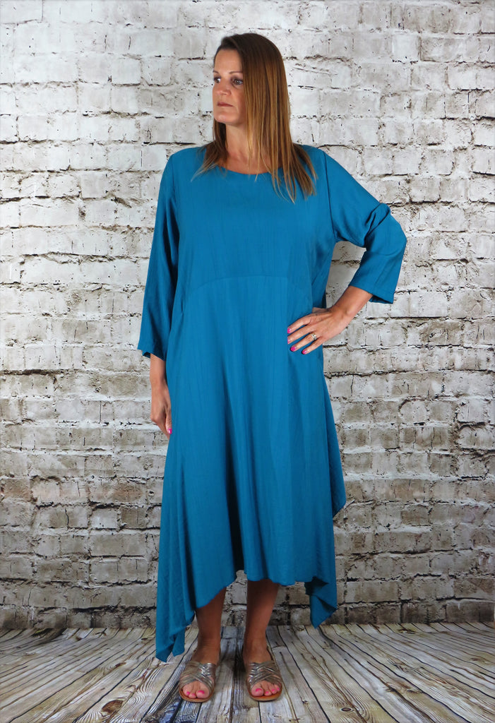 Sleeved Flared Dress