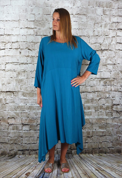 Sleeved Flared Dress