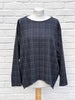 Prince Of Wales Grey Check - Wide Top  £75
