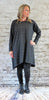 Prince Of Wales Grey Check - Wide Tunic  £90