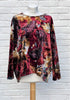 Red Butterfly Velvet - Wide Top  £82.50